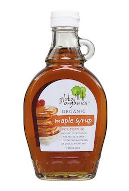 Global Organics Maple Syrup Organic 250ml