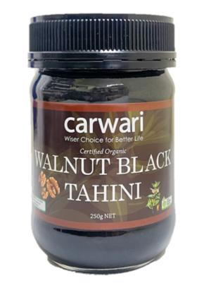 Carwari Organic Walnut Black Tahini 250g