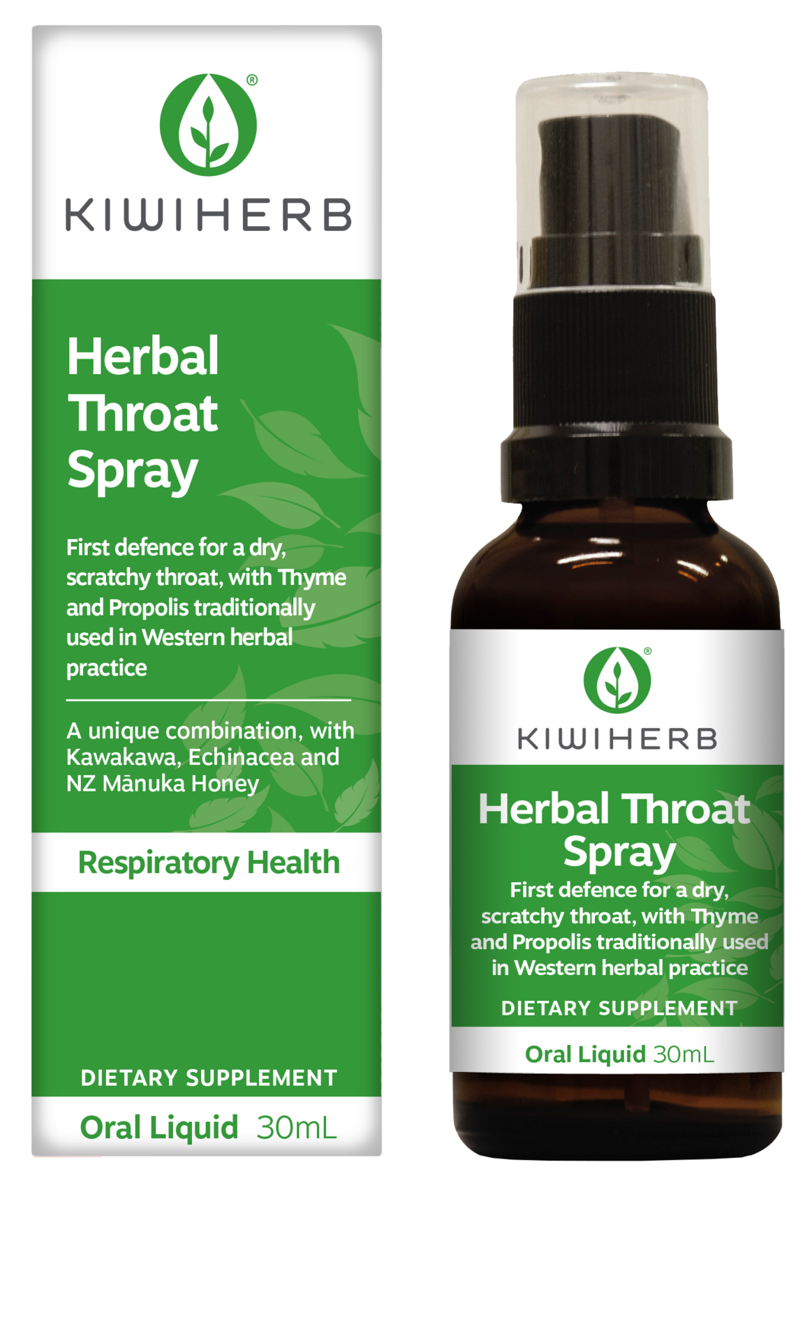 Kiwiherb Herbal Throat Spray 30ml