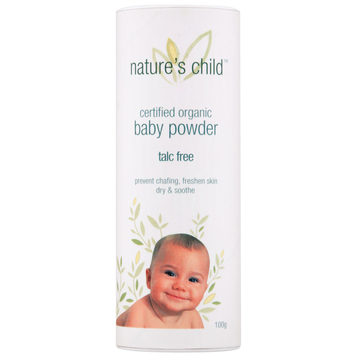 Nature&#39;s Child Baby Powder Organic 100g