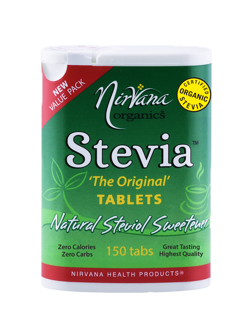 Nirvana Organics Stevia Original Tablets 150t