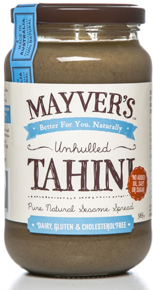 Mayver&#39;s Tahini Unhulled 385g