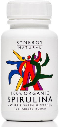 Synergy Natural Organic Spirulina 100t