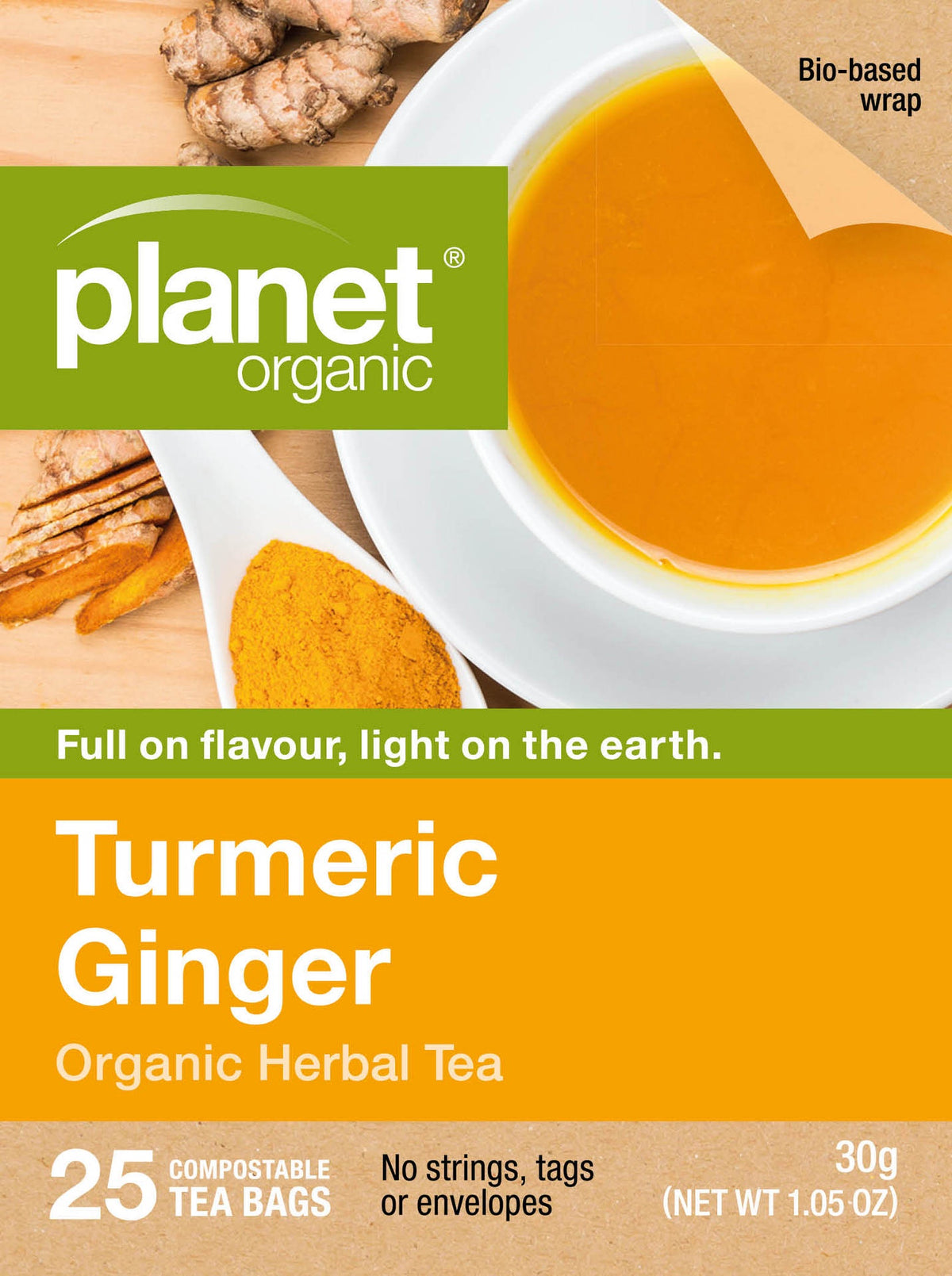 Planet Organic Turmeric x 25 Tea Bags