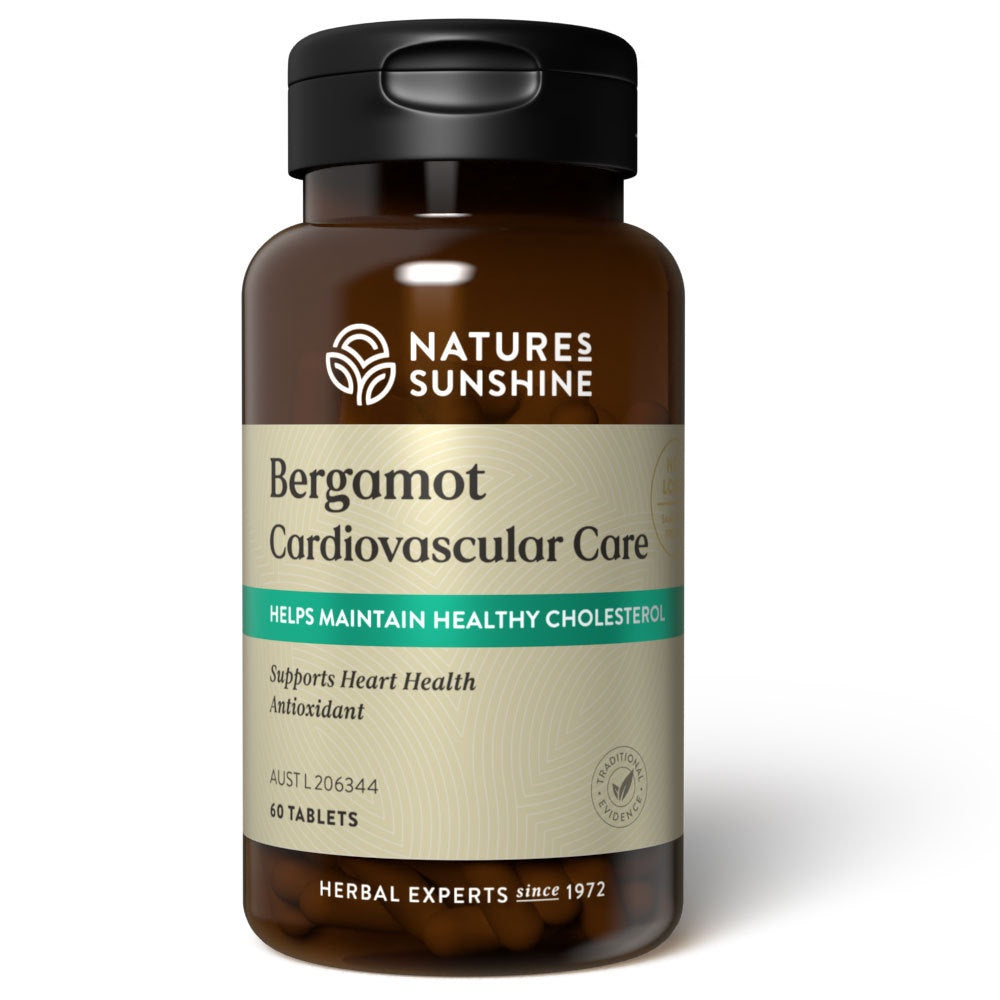 Nature&#39;s Sunshine Bergamot Cardiovascular Care 60t