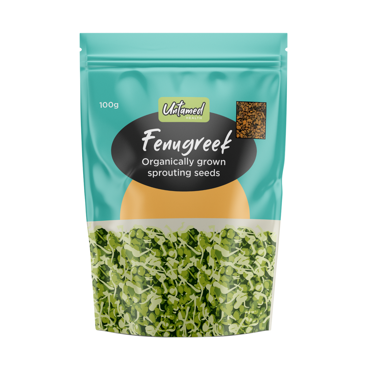 Untamed Health Fenugreek Sprouting Seeds 100g