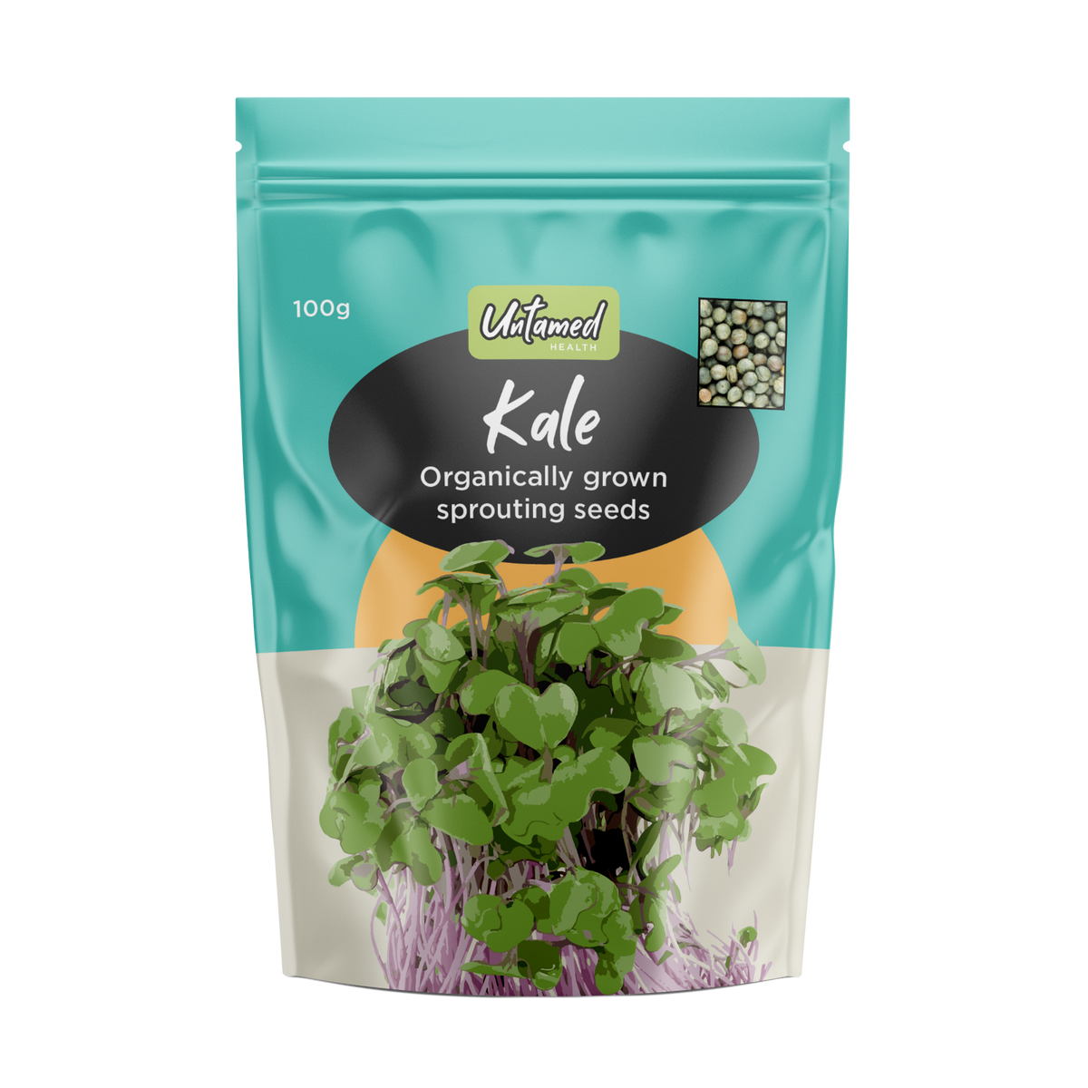 Untamed Kale Sprouting Seeds 100g