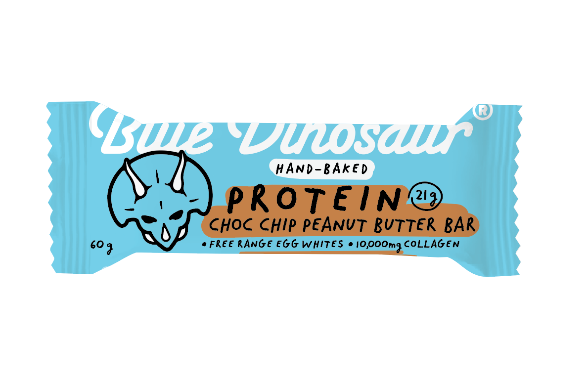 Blue Dinosaur Protein Bar Choc Chip P/Butter 60g