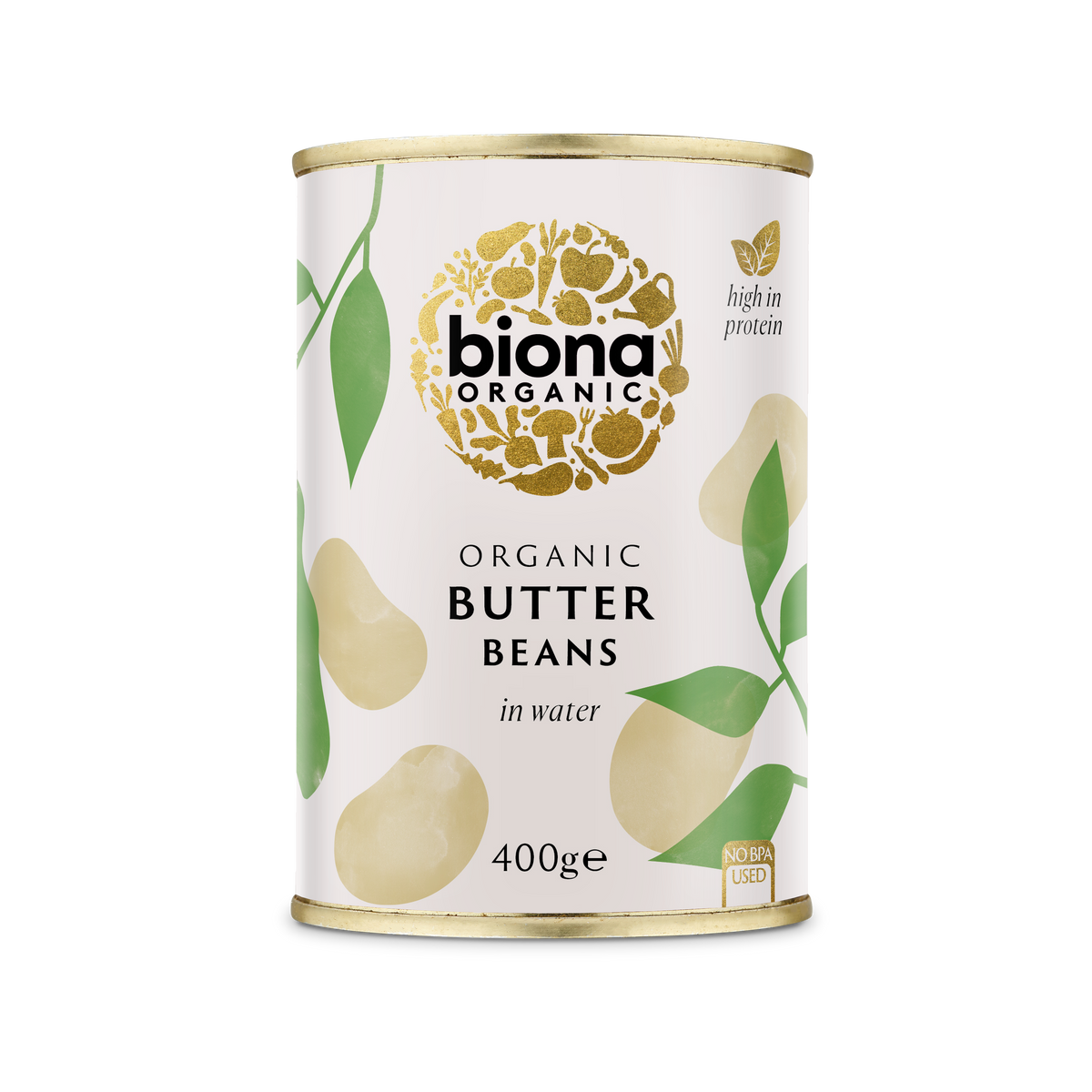 Biona Organic Butter Beans 400g