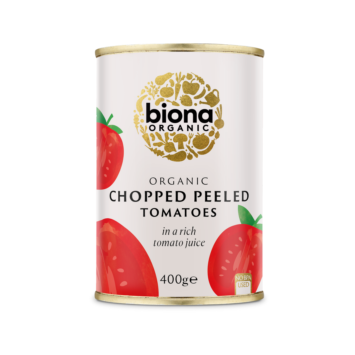 Biona Organic Chopped Peeled Tomatoes 400g