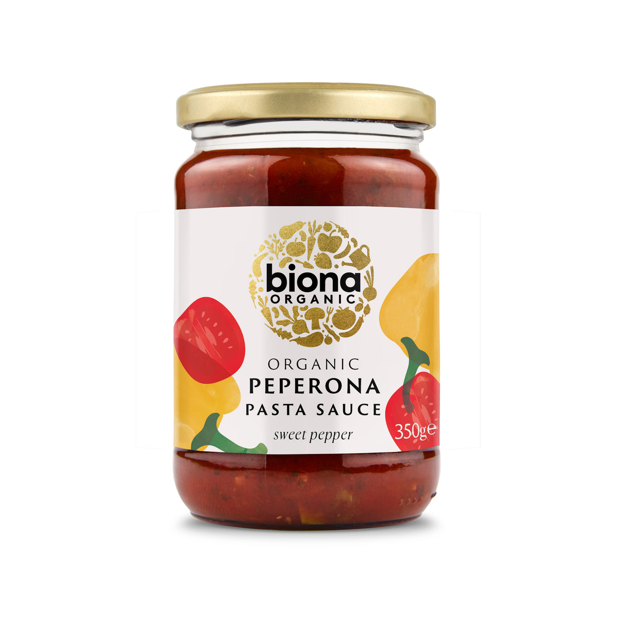 Biona Organic Tomato &amp; Sweet Pepper Sauce 350g