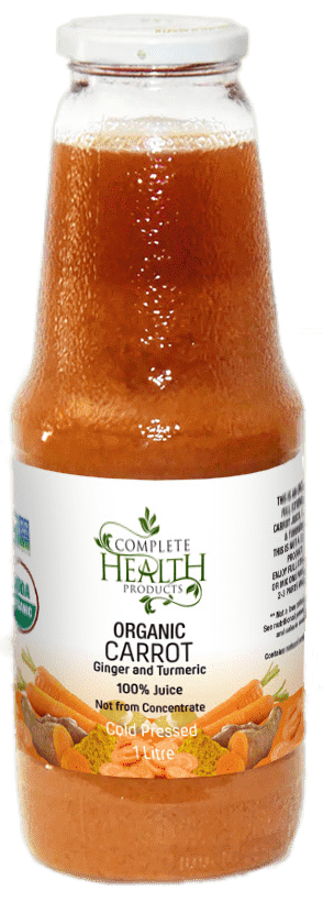 Complete Health Products Carrot Ginger &amp; Turmeric 100% 1L