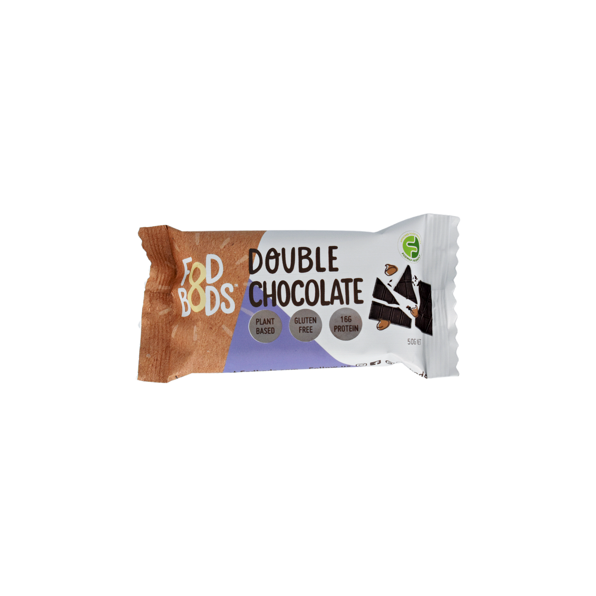 Fodbods Protein Bar Double Choc 50g