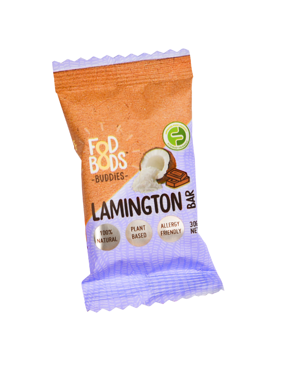 Fodbods Buddies Bites Lamington 30g