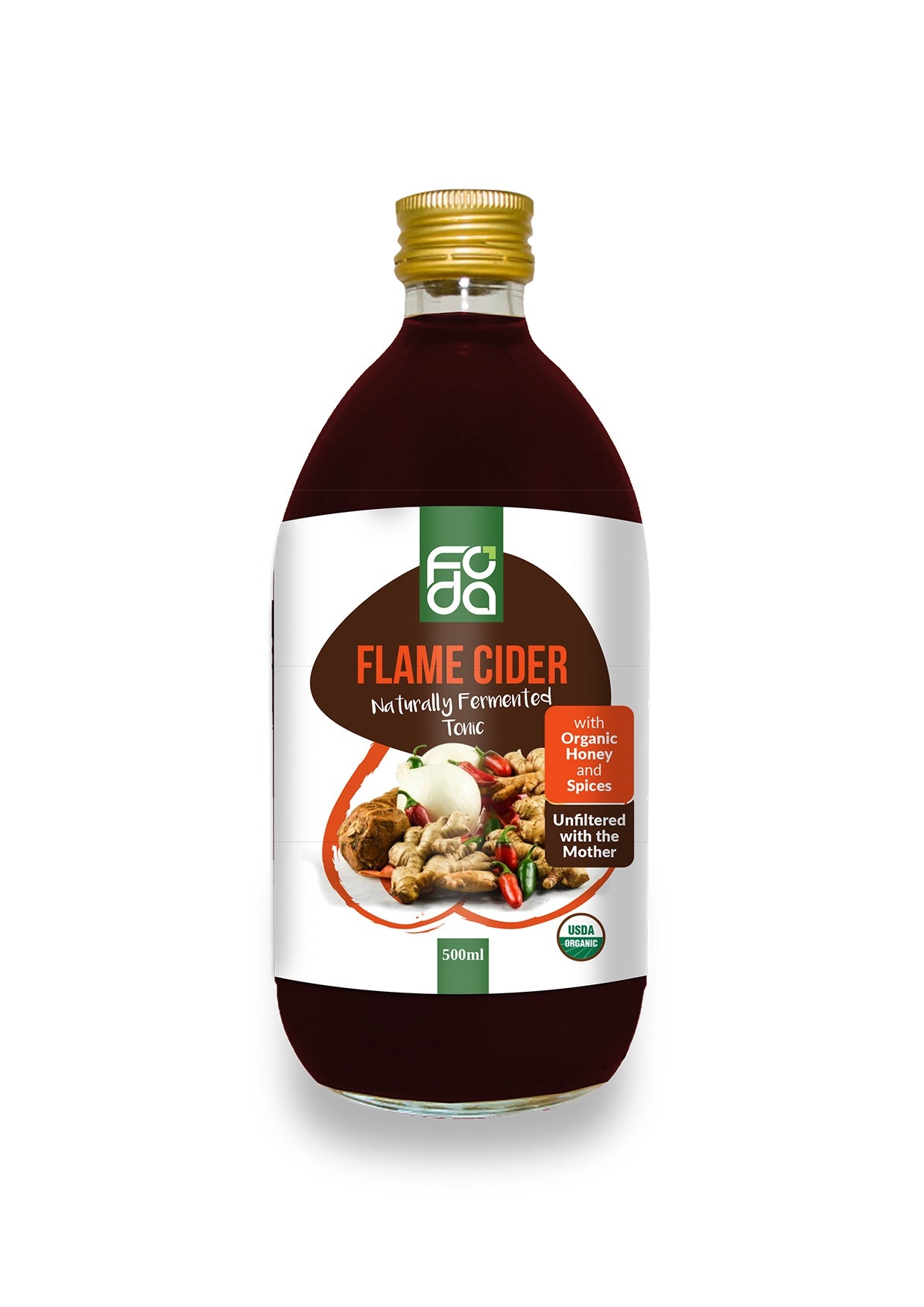 Foda Organic Flame Cider 500ml