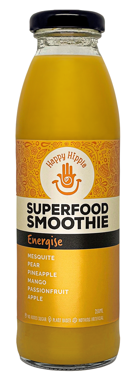 Happy Hippie Superfood Smoothie Energise 350ml