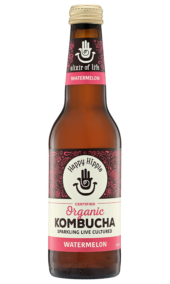 Happy Hippie Kombucha Watermelon 330ml