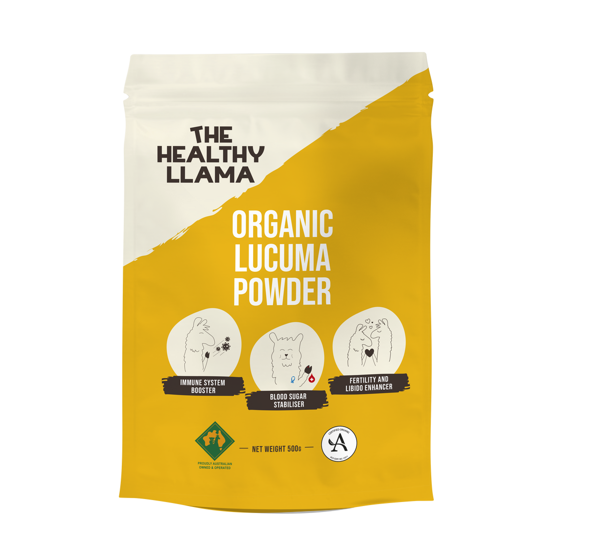 Healthy Llama Organic Lucuma Powder 500g