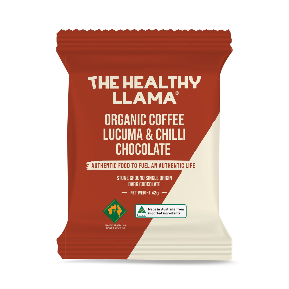 Healthy Llama Organic Coffee Lucuma &amp; Chilli 42g