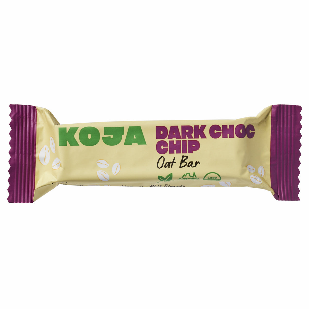 KOJA Health Oat Bar Dark Choc Chip 60g