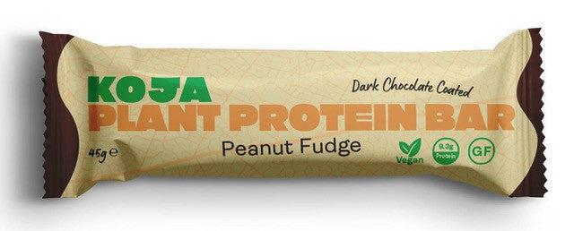 KOJA Health Plant Protein Bar Peanut Fudge 45g