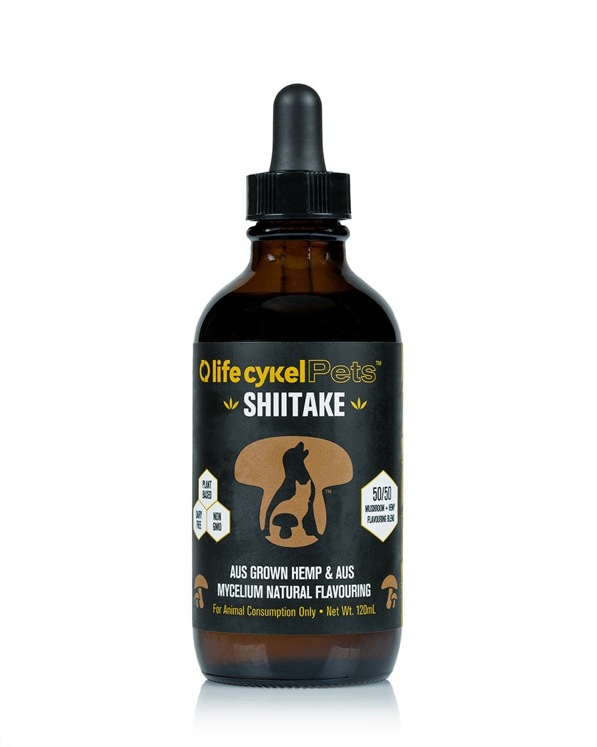 Life Cykel Pets Shiitake &amp; Hemp Oil 120ml