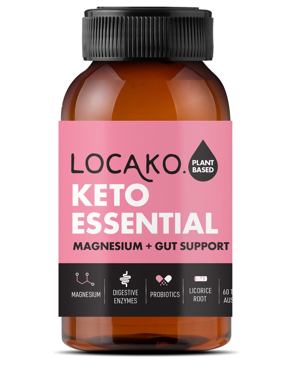 Locako Magnesium and Gut Support 60c