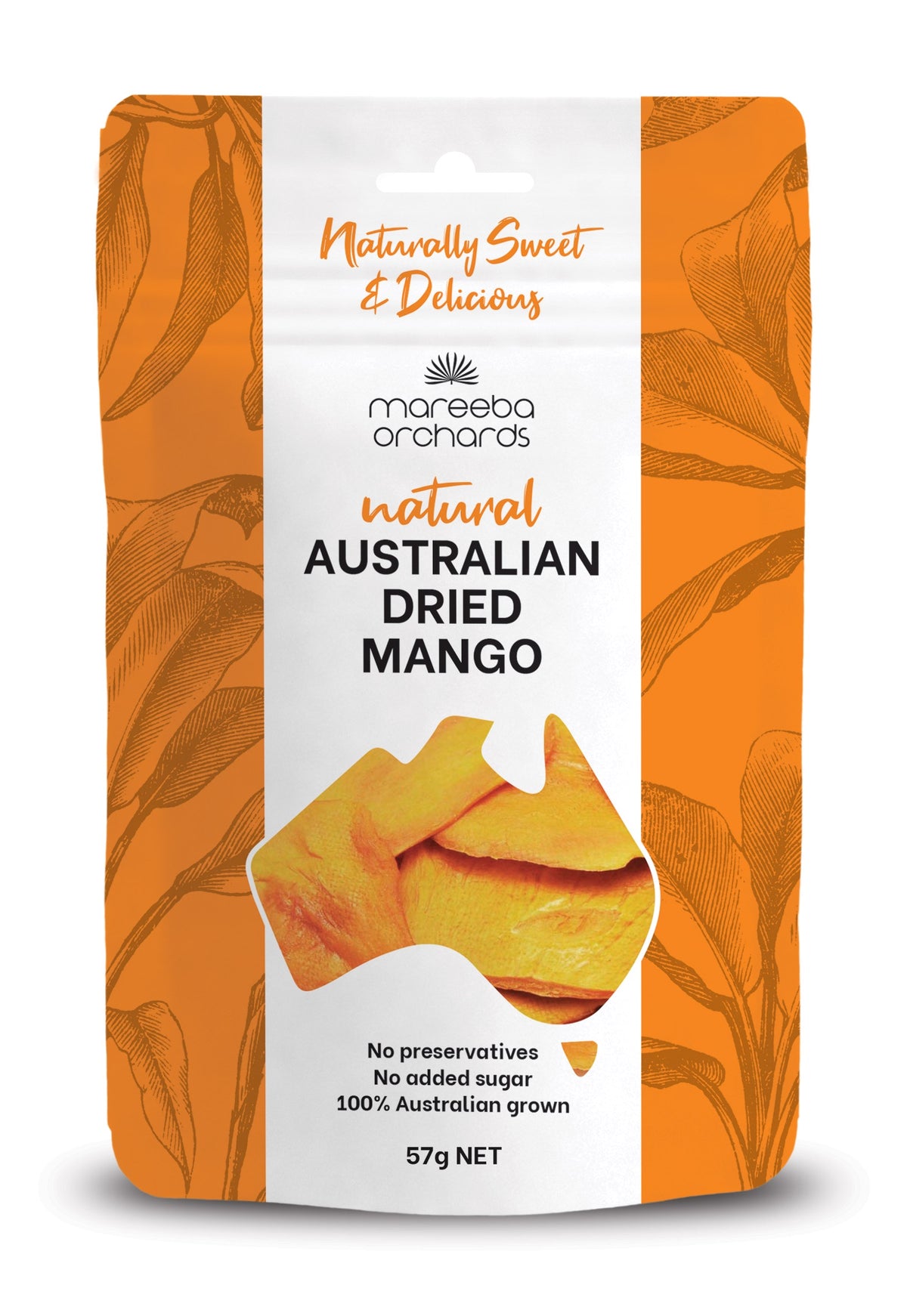 Mareeba Orchards Australian Dried Mango 57g