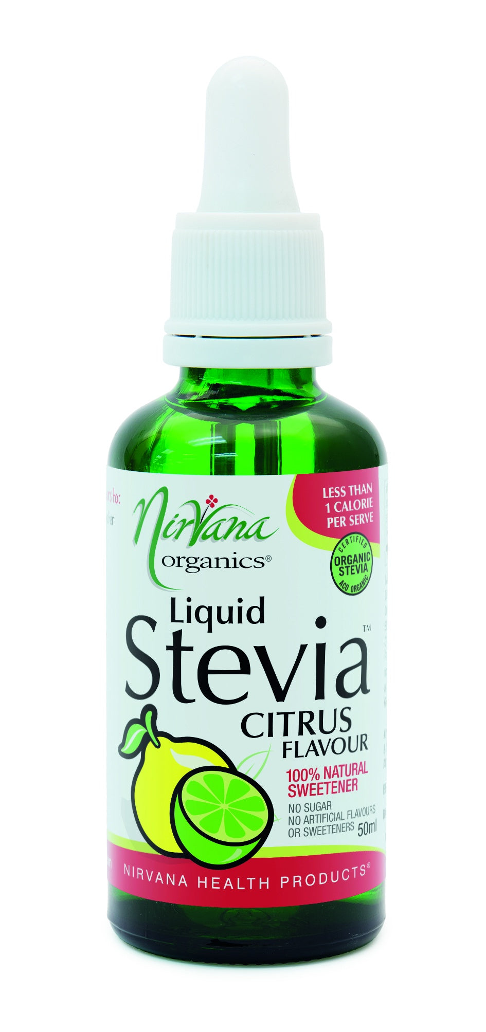 Nirvana Organics Liquid Stevia Citrus 50ml