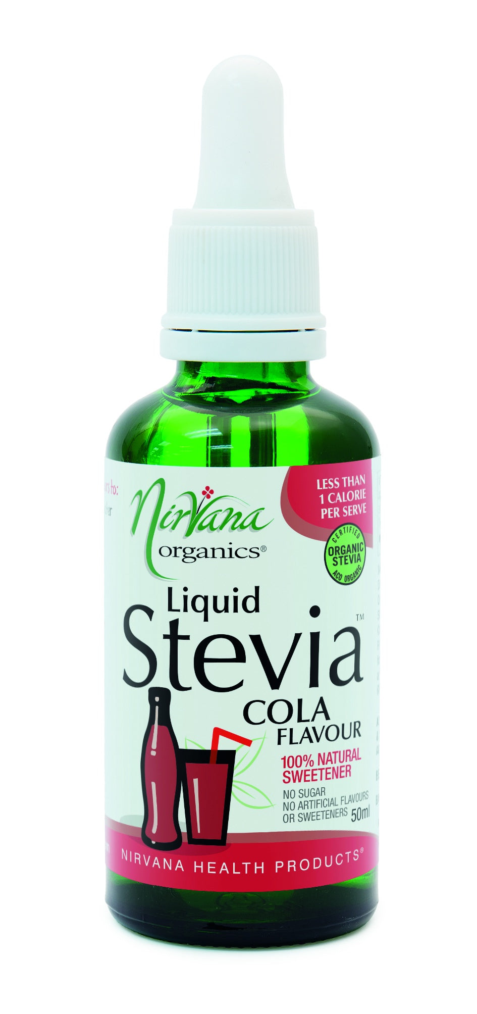 Nirvana Organics Liquid Stevia Cola 50ml