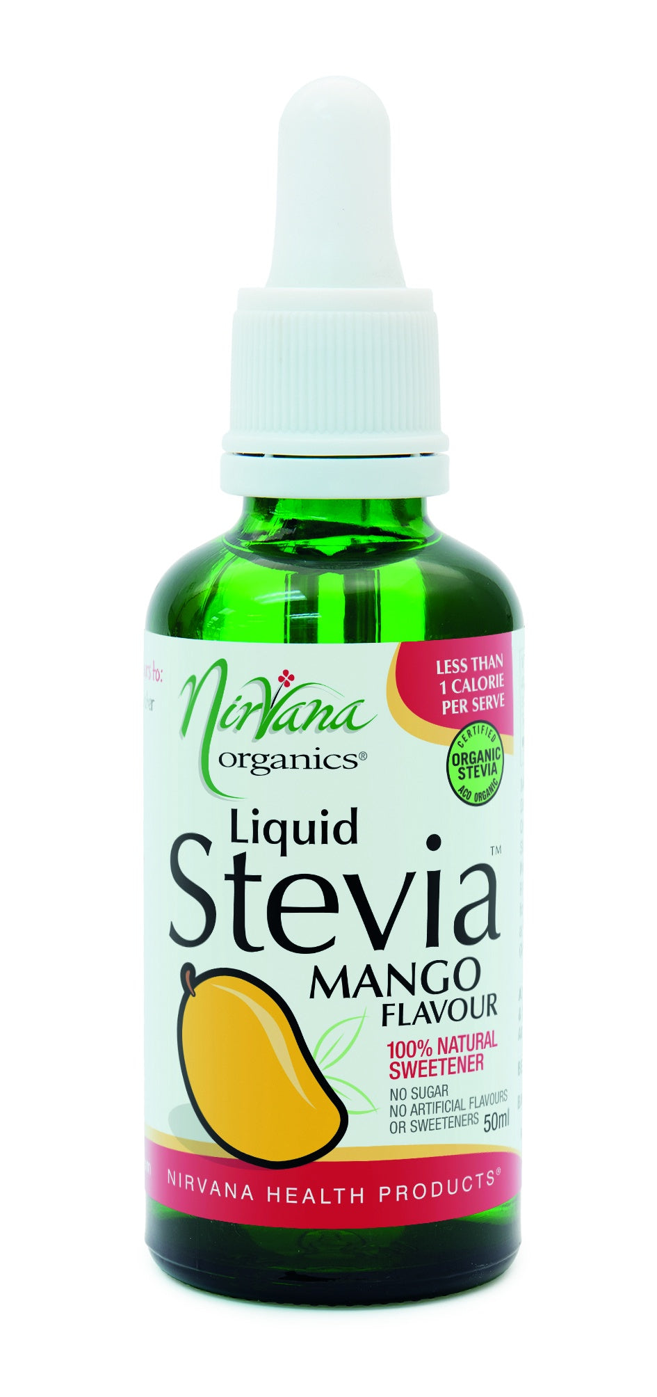 Nirvana Organics Liquid Stevia Mango 50ml