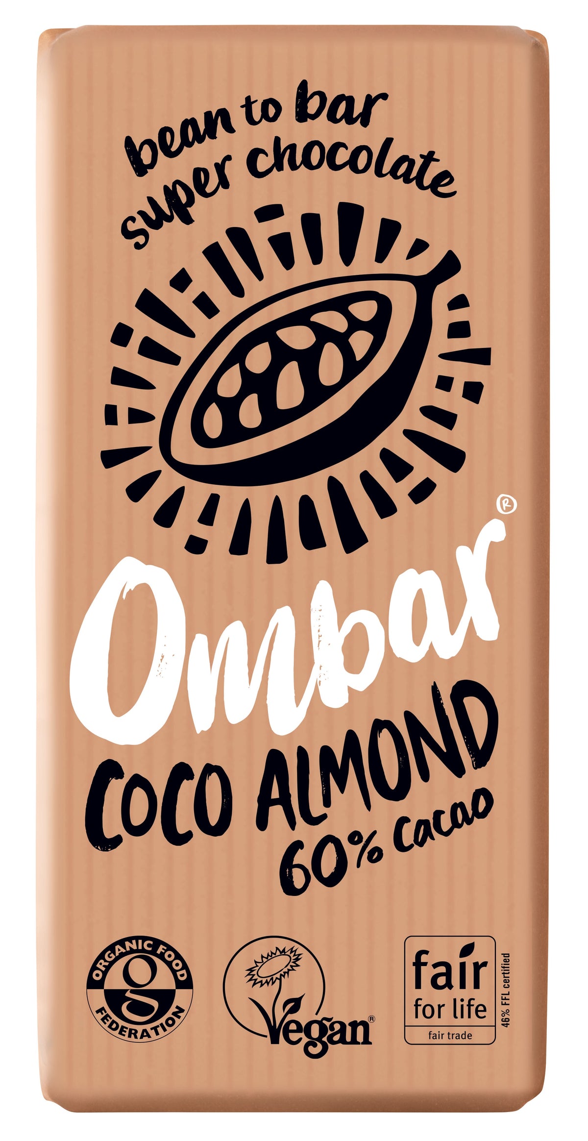 Ombar Coco Almond Chocolate 70g