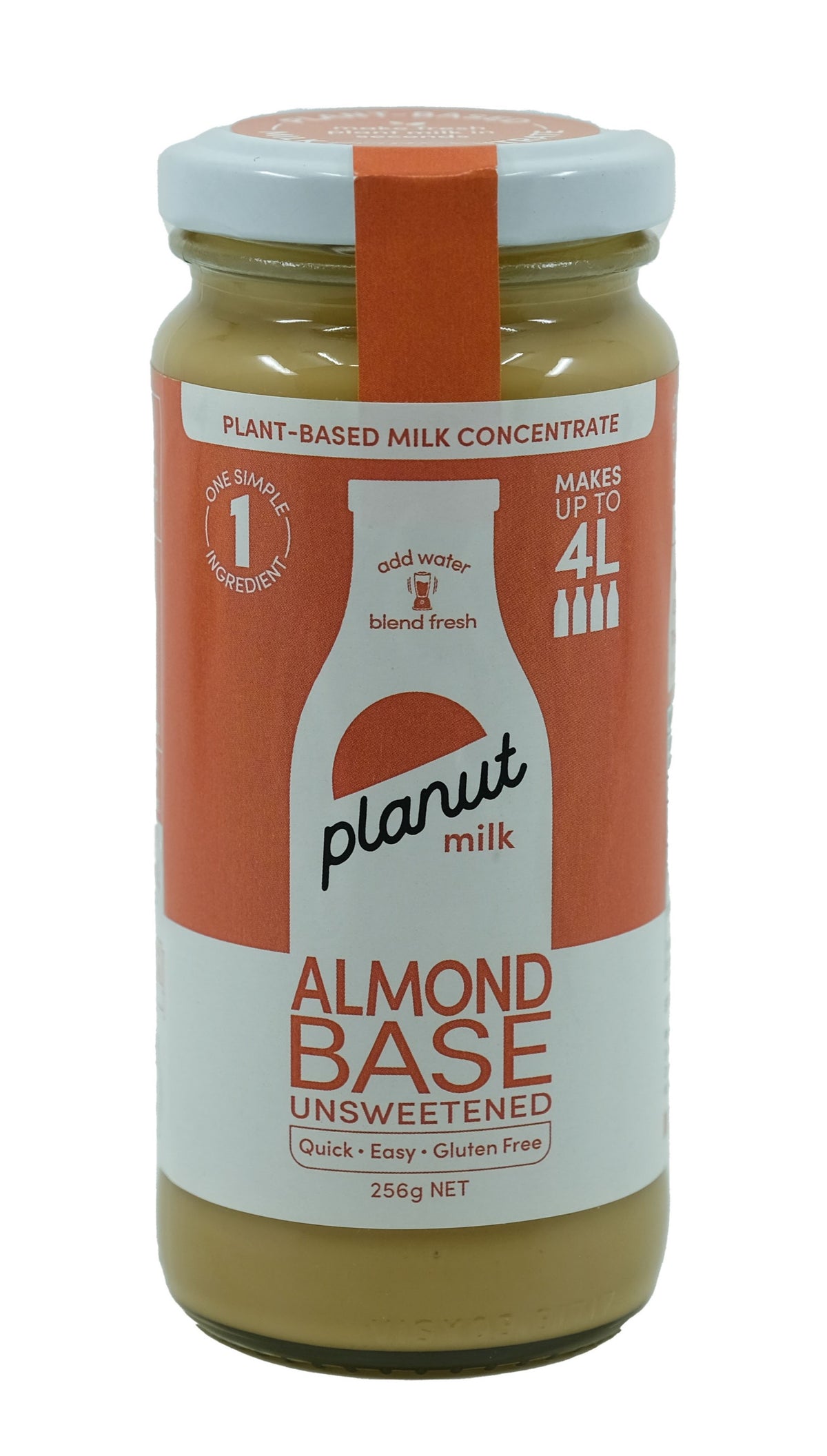 Planut Almond Milk Base Glass 256g