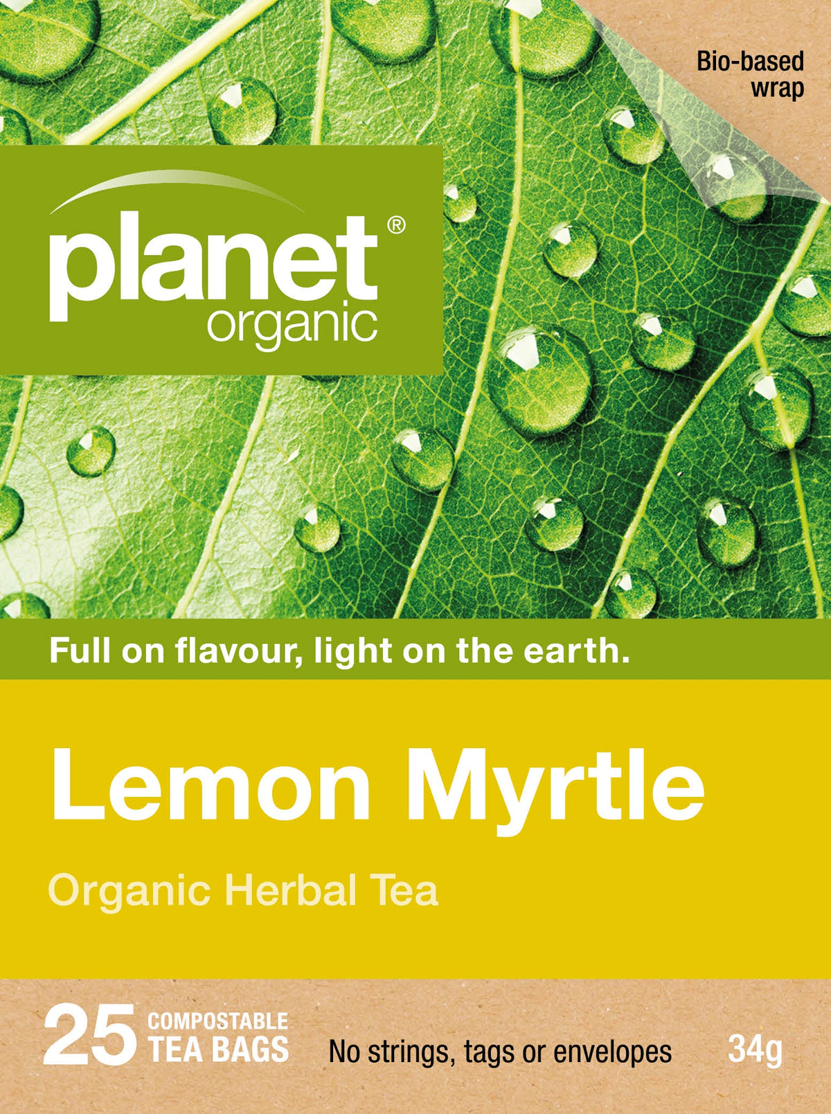 Planet Organic Lemon Myrtle x 25 Tea Bags