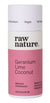 Raw Nature Deodorant Geranium + Lime 50g