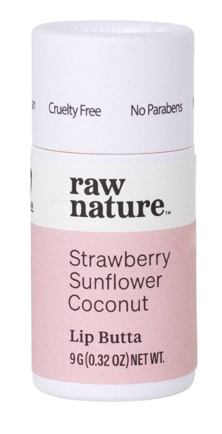 Raw Nature Lip Balm Strawberry 9g