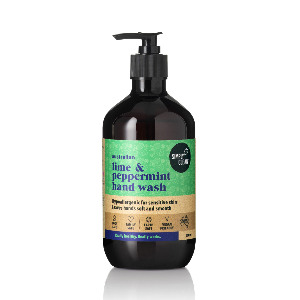 Simply Clean Lime &amp; Peppermint Hand Wash 500ml