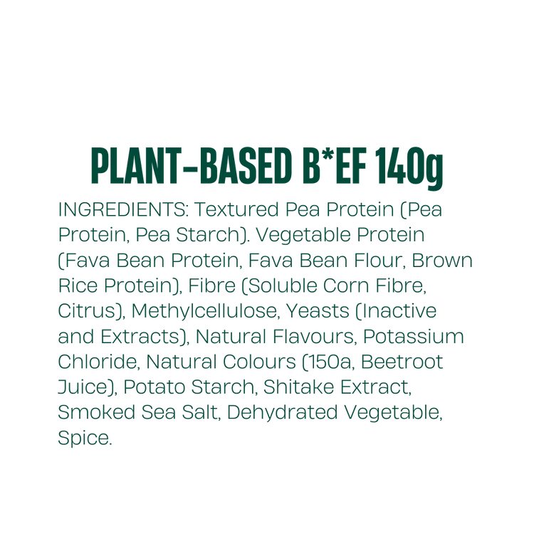 Sensory Mill Plant-Based Beef 140g