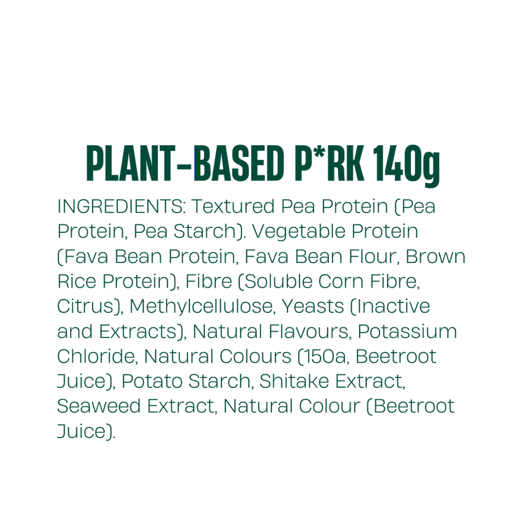 Sensory Mill Plant-Based Pork 140g