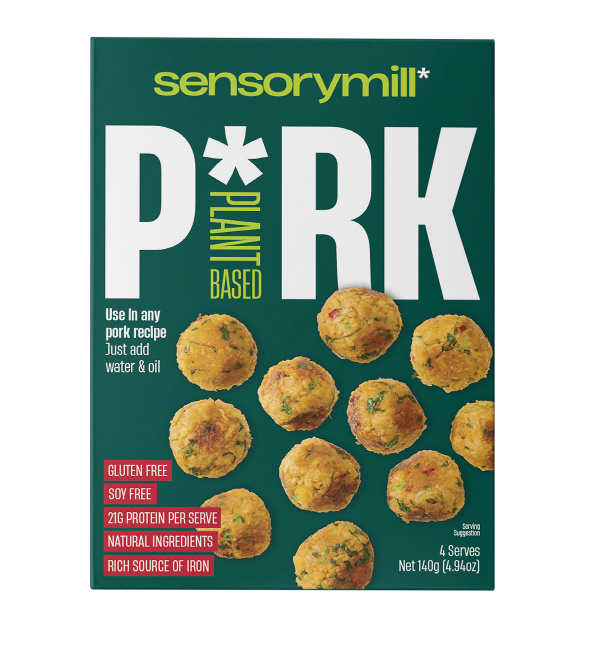 Sensory Mill Plant-Based Pork 140g