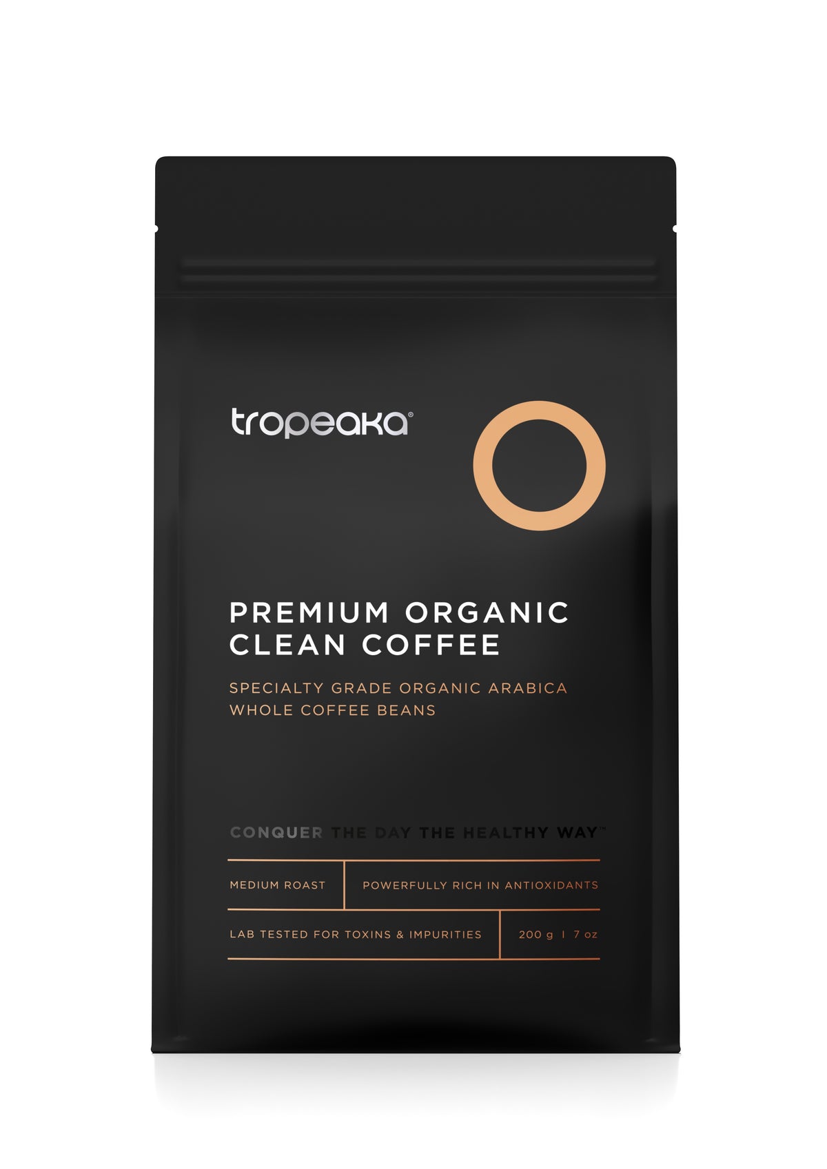 Tropeaka Premium Org Clean Coffee-Whole 200g