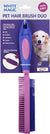 White Magic Pet Hair Brush Duo 1Pk