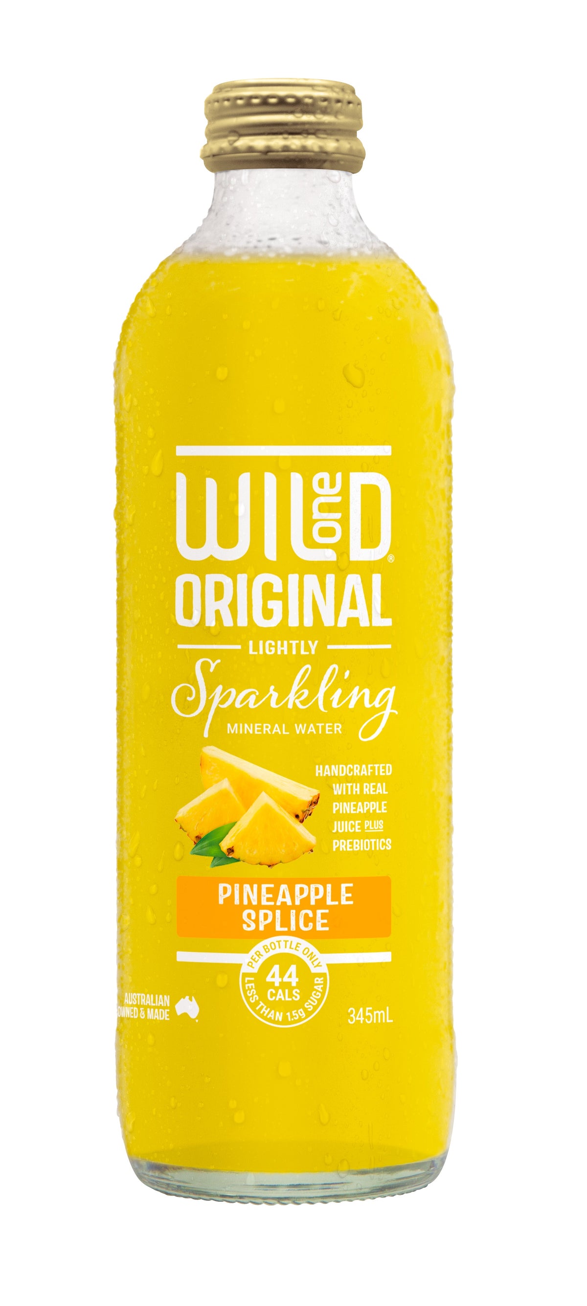 Wild One Sparkling Water Pineapple 345ml