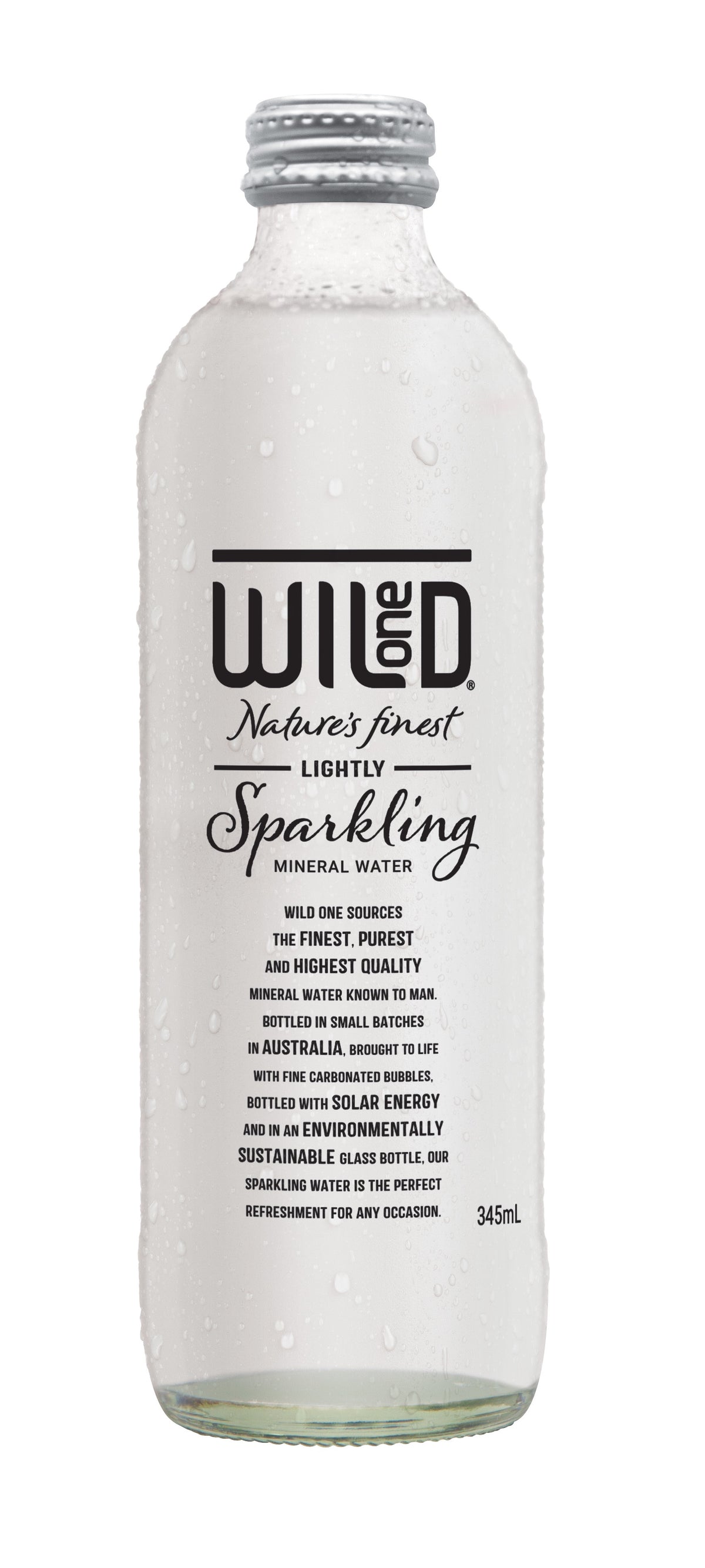 Wild One Sparkling MineralWater Natural 345ml