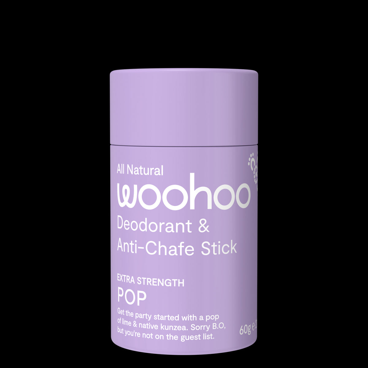 Woohoo Body Deodorant &amp; Anti-Chafe Stick 60g