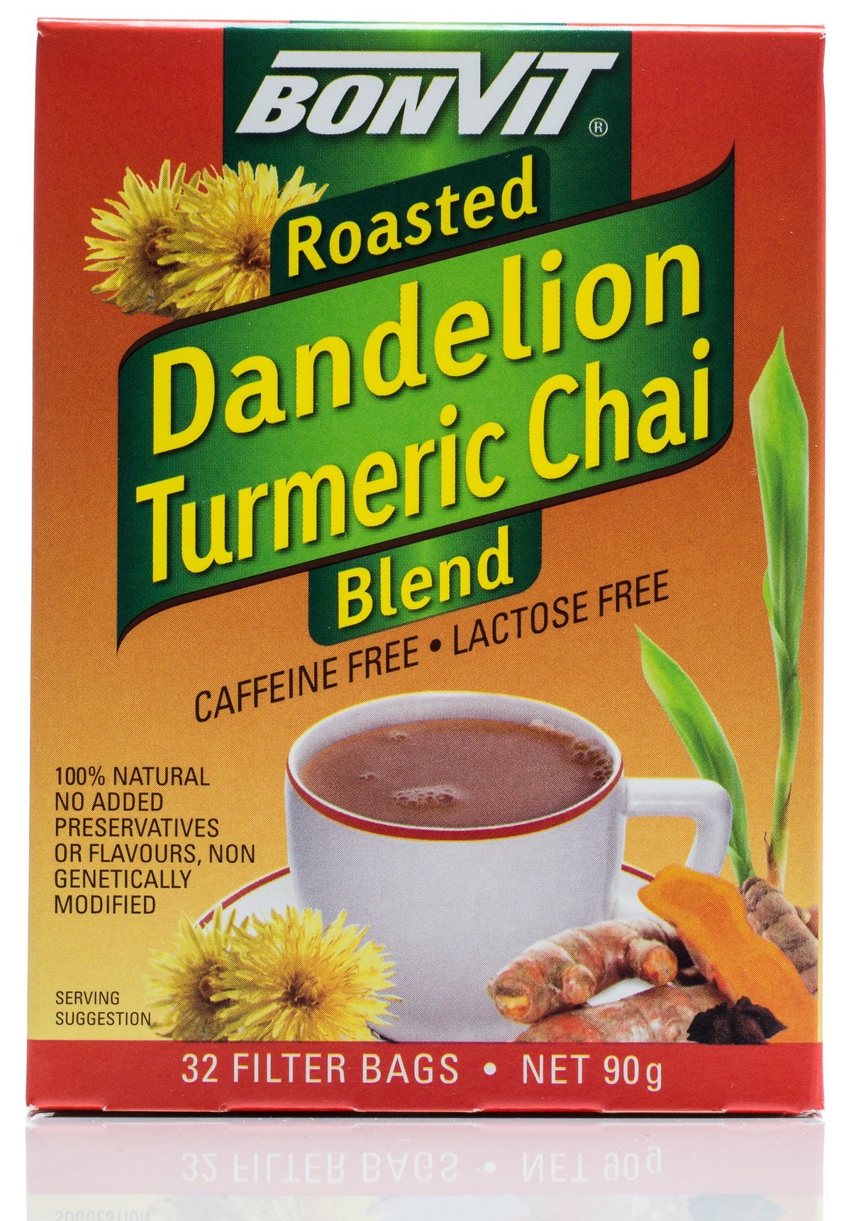 Bonvit Dandelion Chai w/Turmeric x 32 Tea Bags