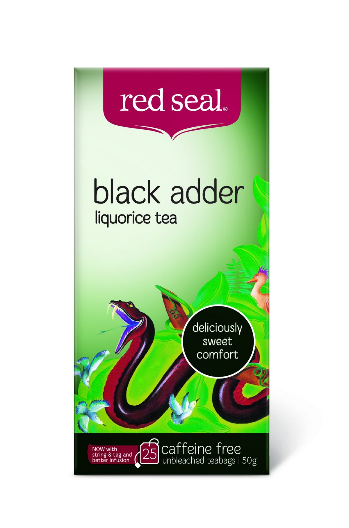 Red Seal Black Adder x 25 Tea Bags