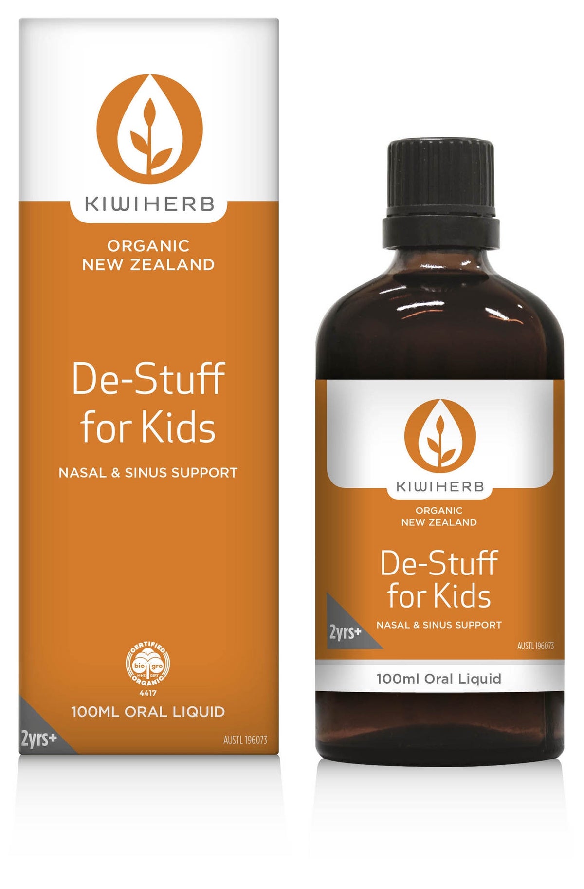 Kiwiherb De Stuff for Kids Organic 100ml