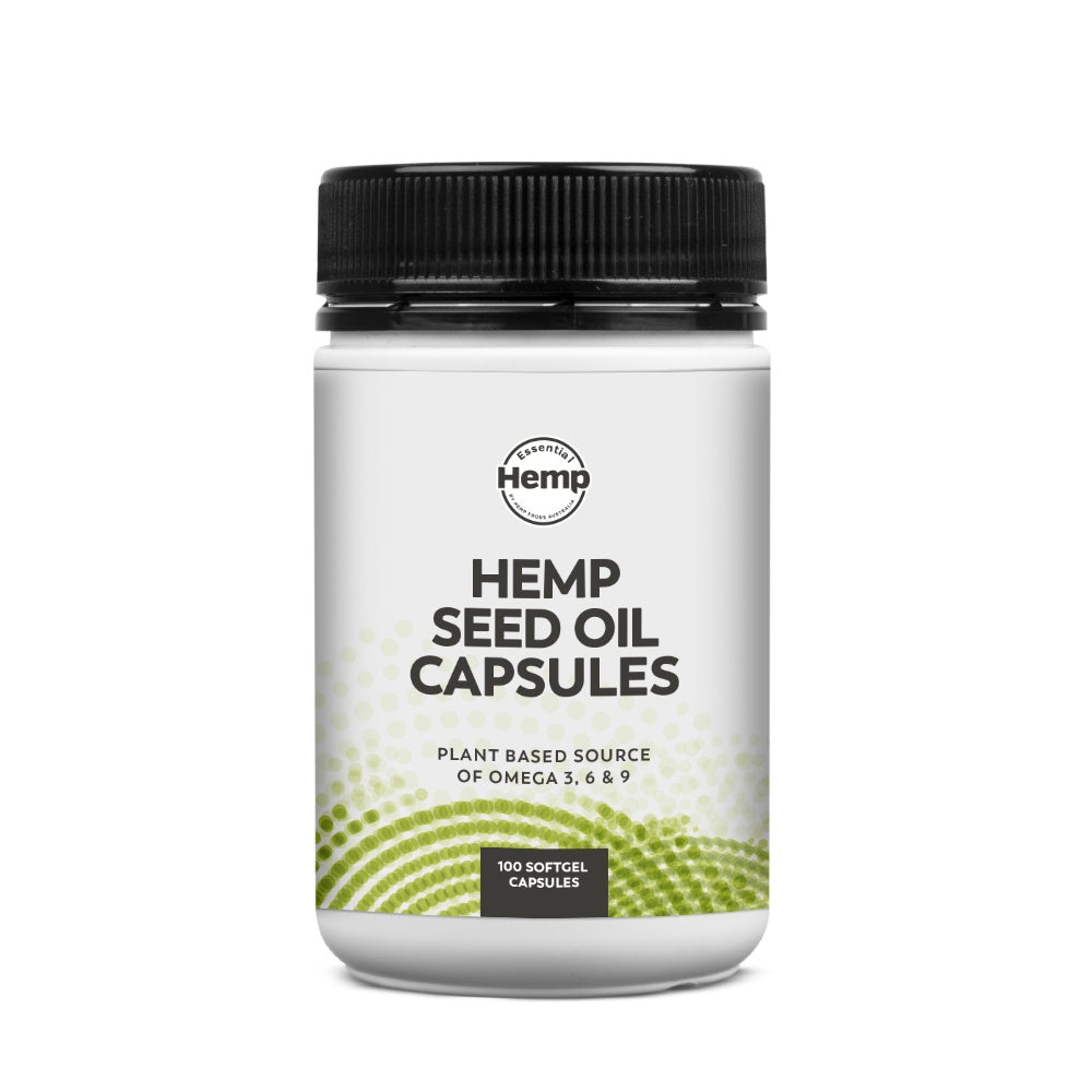 Essential Hemp Hemp Oil Capsules 100c