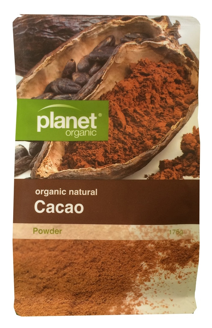 Planet Organic Cacao Powder 175g